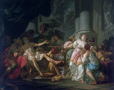 The Death of Seneca Jacques Louis David